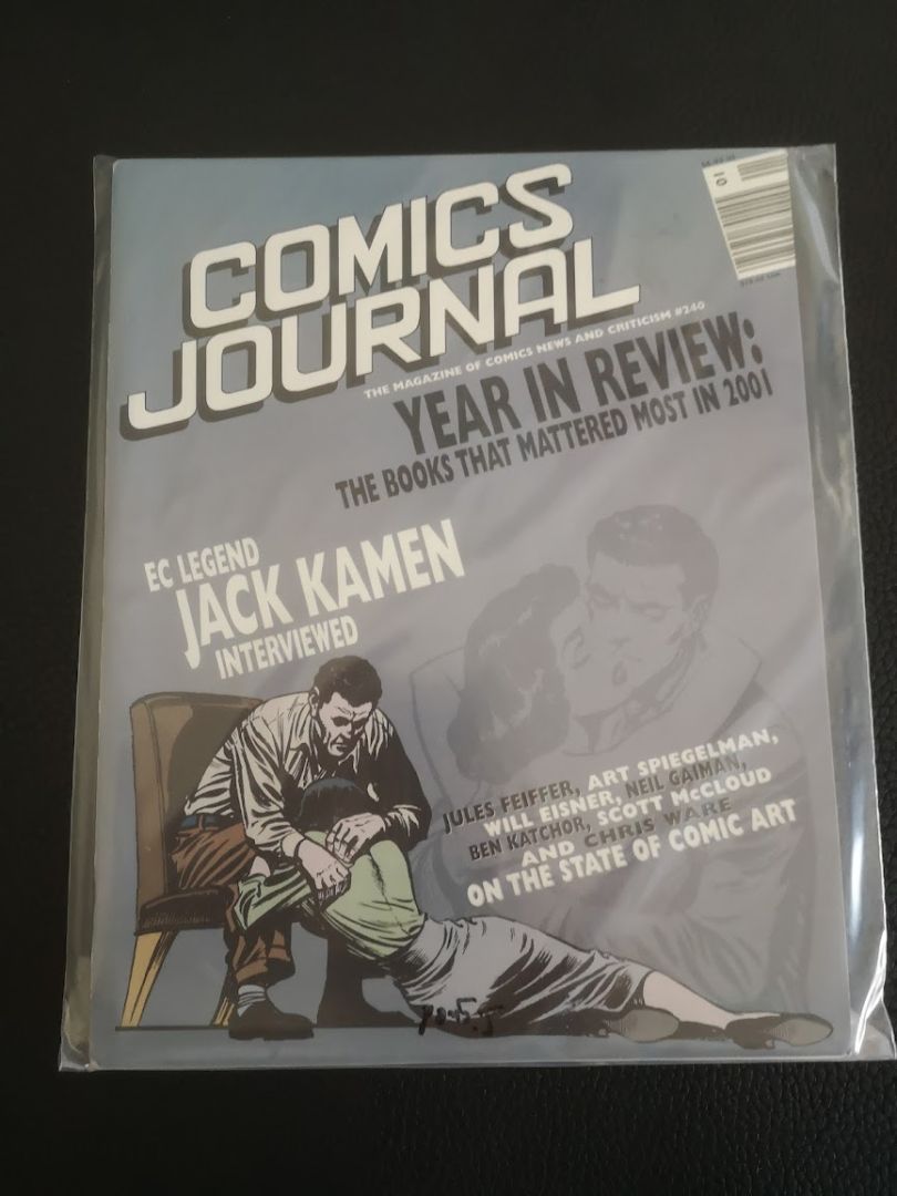 The Comics Journal #240 - Jack Kamen EC Comics Interview (USD 10.00)
