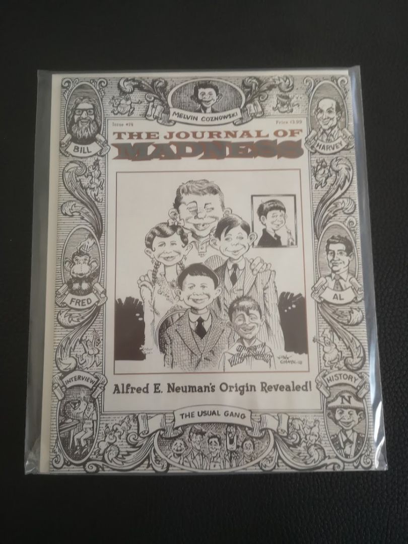 The Journal of MADness #14 - Fanzine by John Hett - Alfred E. Neuman Origin (USD 20.00)