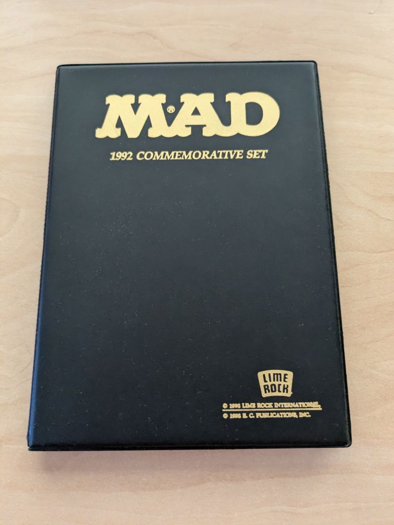 MAD Magazine 1992 Commemorative Trading Card Set by Lime Rock (Limited Edition) (USD 100.00)