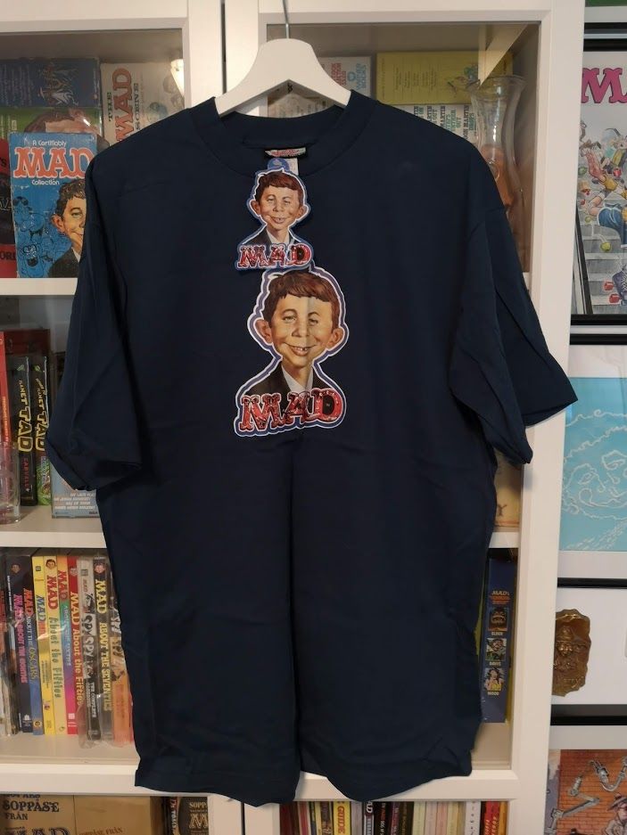 Vintage MAD Magazine Alfred E. Neuman T-Shirt (Size XL) - NWT (USD 50.00)
