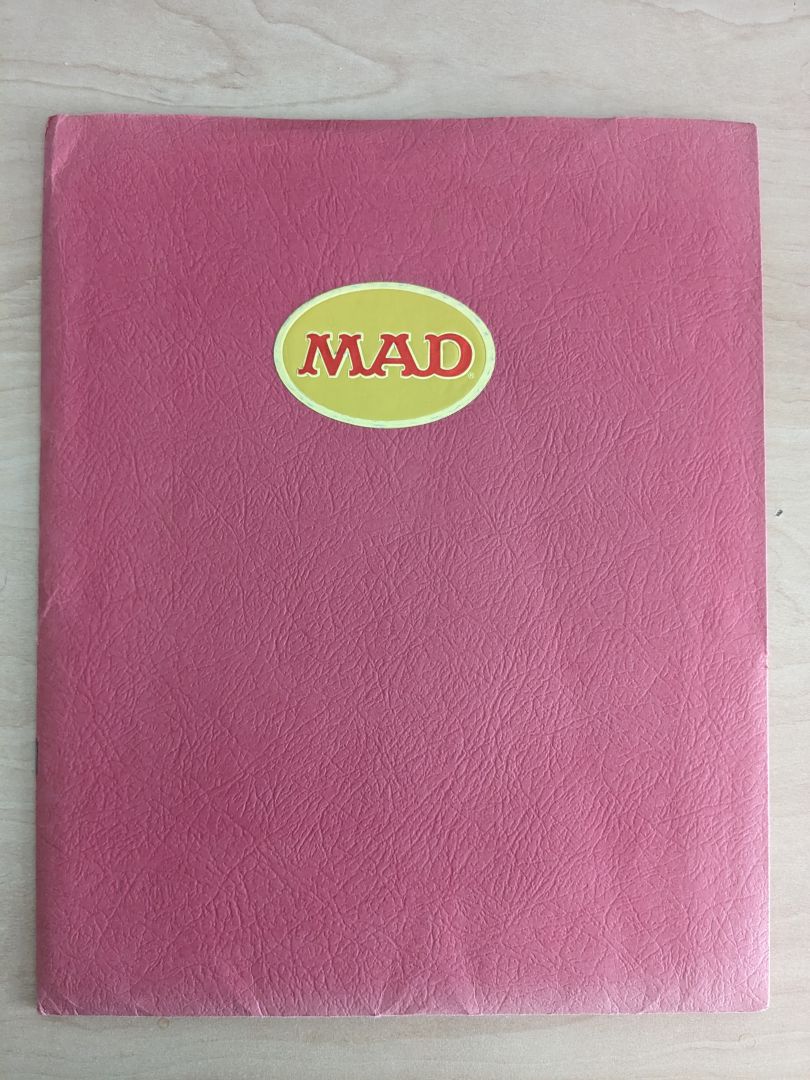 MAD Magazine USA Retailer Promo Folder (Red, ca. 1994) incl. Inserts & Sticker (USD 250.00)