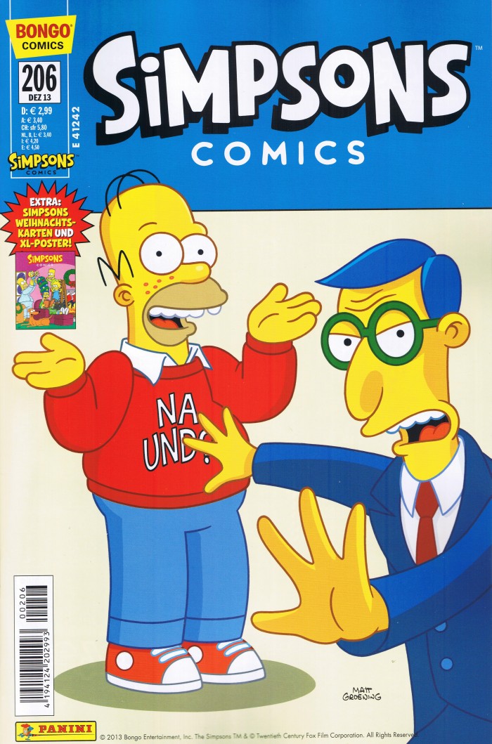 Simpsons Comics #206 • Germany