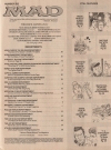 Image of Table of Contents Page