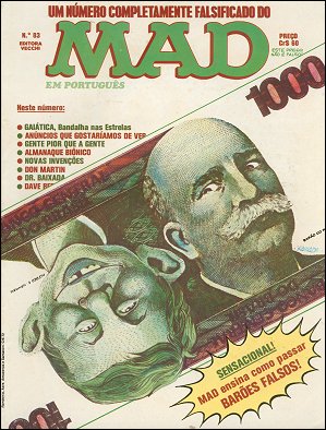 MAD Magazine #83 • Brasil • 1st Edition - Veechi