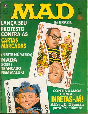 MAD Magazine #4 • Brasil • 2nd Edition - Record