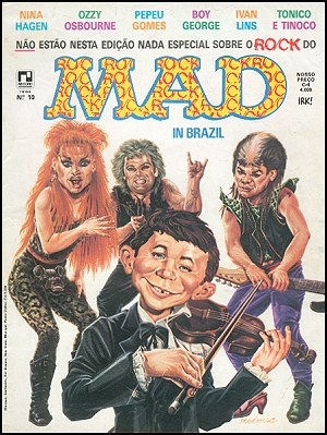 MAD Magazine #10 • Brasil • 2nd Edition - Record