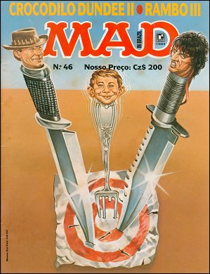 MAD Magazine #46 • Brasil • 2nd Edition - Record
