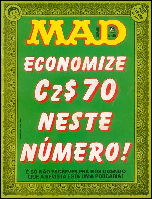 MAD Magazine #49 • Brasil • 2nd Edition - Record