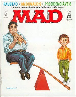 MAD Magazine #54 • Brasil • 2nd Edition - Record