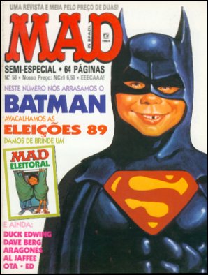MAD Magazine #58 • Brasil • 2nd Edition - Record