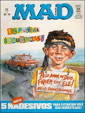 MAD Magazine #76 • Brasil • 2nd Edition - Record