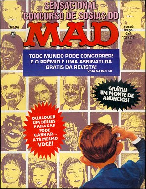 MAD Magazine #96 • Brasil • 2nd Edition - Record