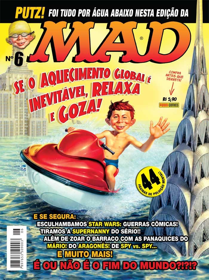 MAD Magazine #6 • Brasil • 4th Edition - Panini