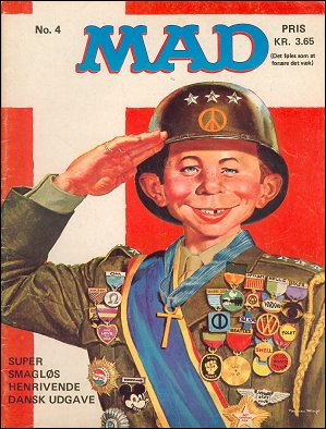 MAD Magazine #4 • Denmark • 1st Edition - Williams