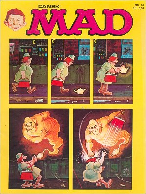MAD Magazine #10 • Denmark • 2nd Edition - Semic