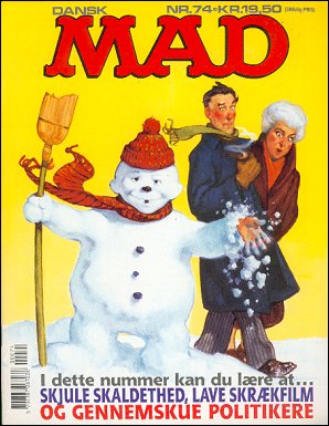 MAD Magazine #74 • Denmark • 2nd Edition - Semic