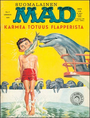 MAD Magazine #7 • Finland • 1st Edition - Suomalainen