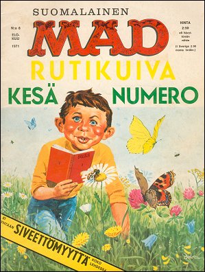 MAD Magazine #8 • Finland • 1st Edition - Suomalainen