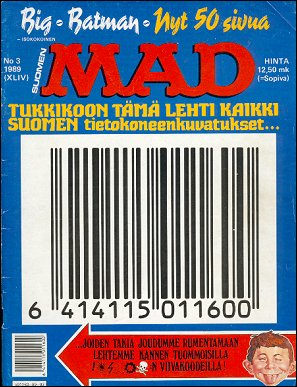 MAD Magazine #3 • Finland • 2nd Edition - Semic