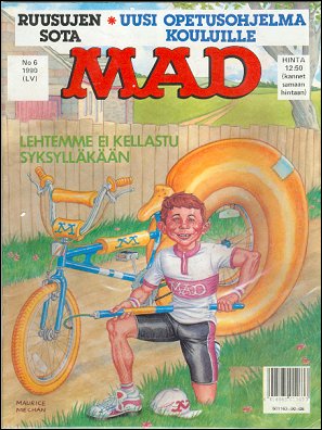 MAD Magazine #6 • Finland • 2nd Edition - Semic