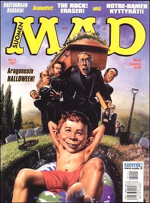 MAD Magazine #2 • Finland • 2nd Edition - Semic