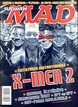 MAD Magazine #8 • Finland • 2nd Edition - Semic