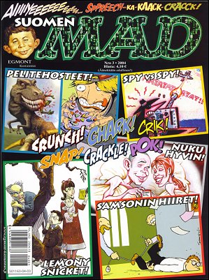 MAD Magazine #3 • Finland • 2nd Edition - Semic