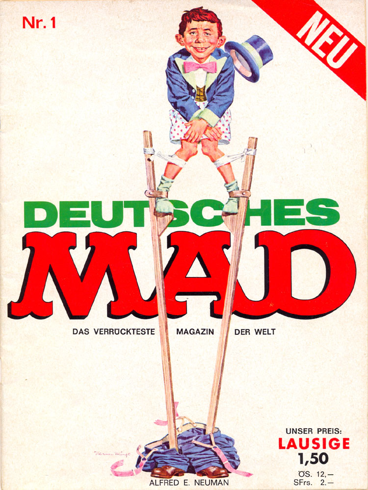 MAD Magazine #1 • Germany • 1st Edition - Williams