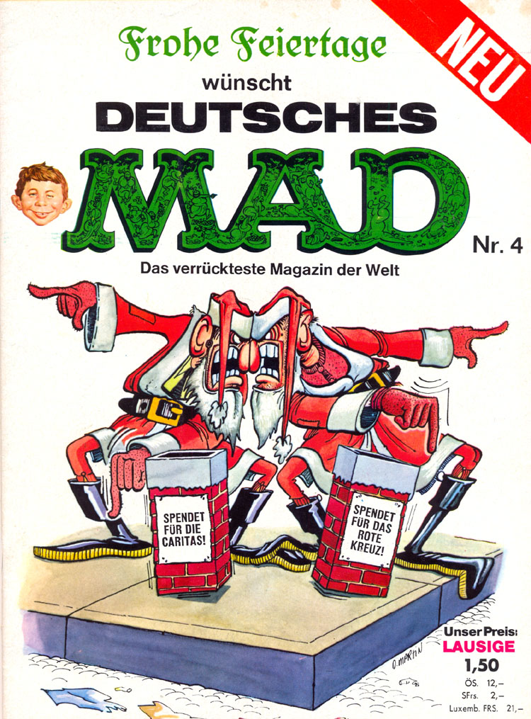MAD Magazine #4 • Germany • 1st Edition - Williams