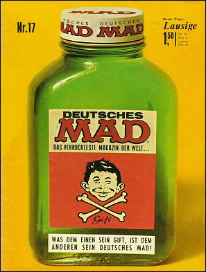MAD Magazine #17 • Germany • 1st Edition - Williams