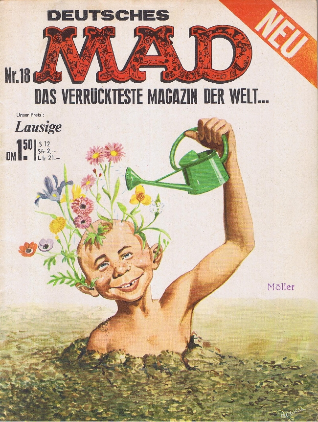 MAD Magazine #18 • Germany • 1st Edition - Williams