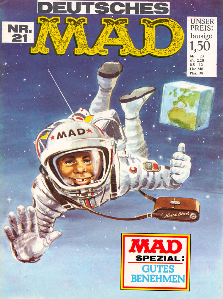 MAD Magazine #21 • Germany • 1st Edition - Williams