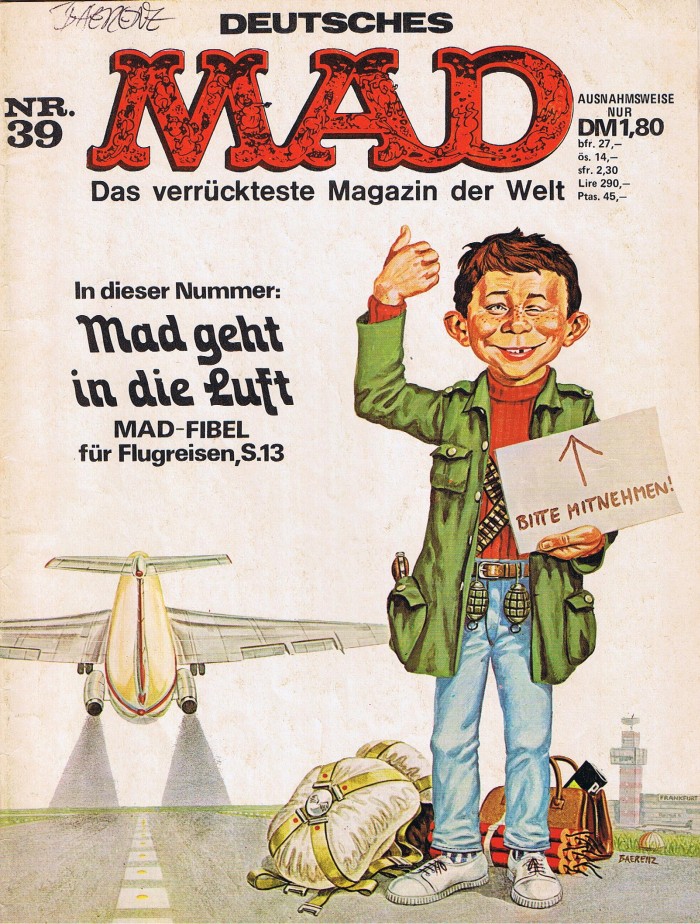 MAD Magazine #39 • Germany • 1st Edition - Williams