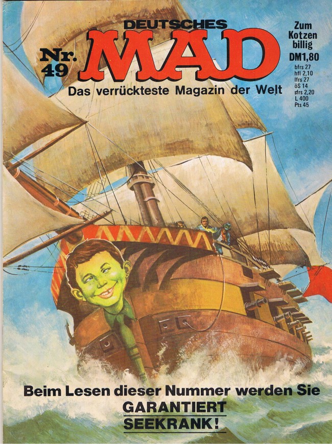 MAD Magazine #49 • Germany • 1st Edition - Williams
