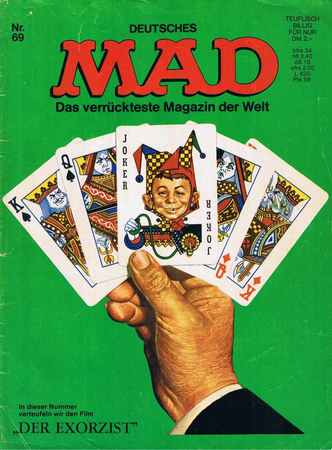 MAD Magazine #69 • Germany • 1st Edition - Williams