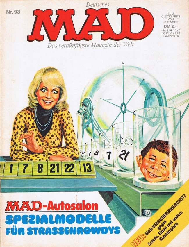 MAD Magazine #93 • Germany • 1st Edition - Williams