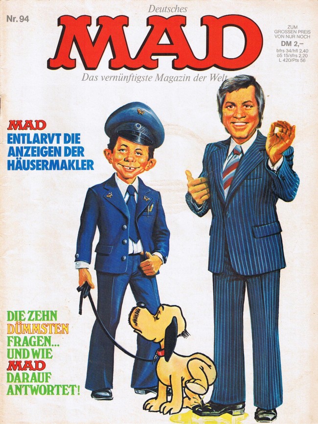 MAD Magazine #94 • Germany • 1st Edition - Williams