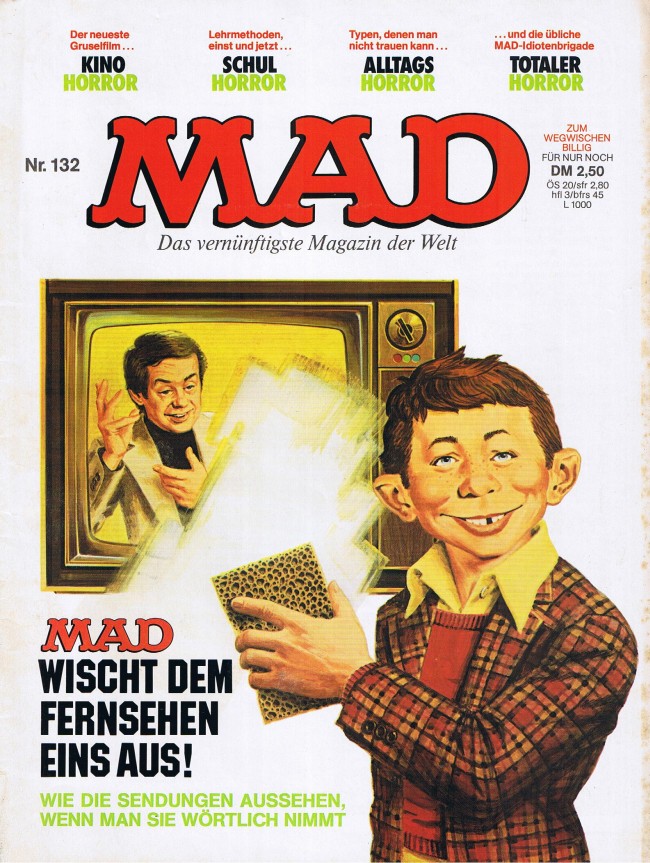 MAD Magazine #132 • Germany • 1st Edition - Williams