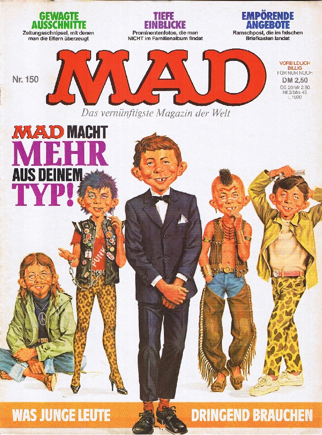 MAD Magazine #150 • Germany • 1st Edition - Williams