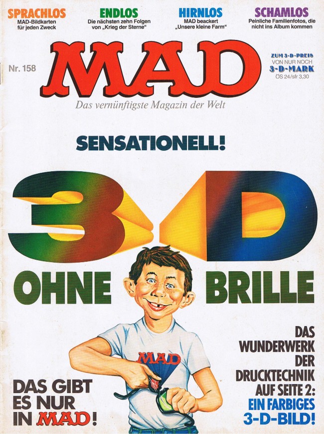 MAD Magazine #158 • Germany • 1st Edition - Williams