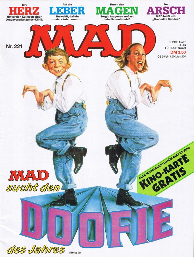 MAD Magazine #221 • Germany • 1st Edition - Williams