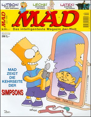 MAD Magazine #10 • Germany • 2nd Edition - Dino/Panini