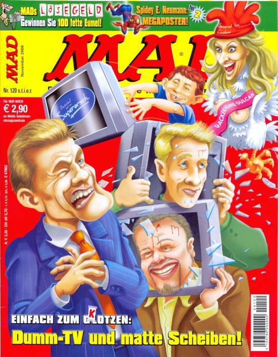MAD Magazine #120 • Germany • 2nd Edition - Dino/Panini