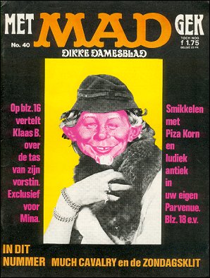 MAD Magazine #40 • Netherlands • 1st Edition