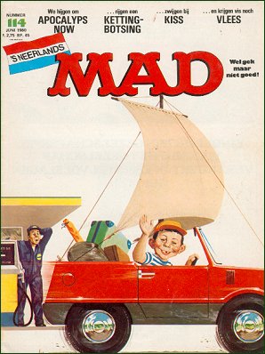 MAD Magazine #114 • Netherlands • 1st Edition