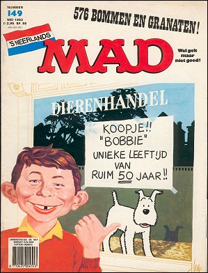MAD Magazine #149 • Netherlands • 1st Edition