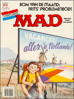 MAD Magazine #152 • Netherlands • 1st Edition