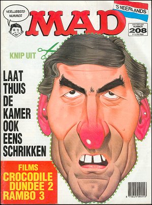 MAD Magazine #208 • Netherlands • 1st Edition