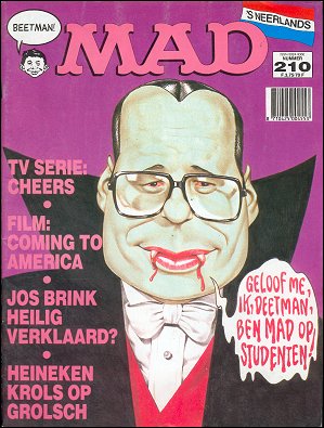 MAD Magazine #210 • Netherlands • 1st Edition