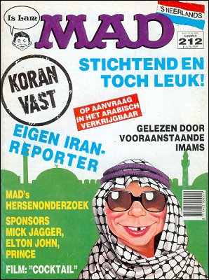 MAD Magazine #212 • Netherlands • 1st Edition